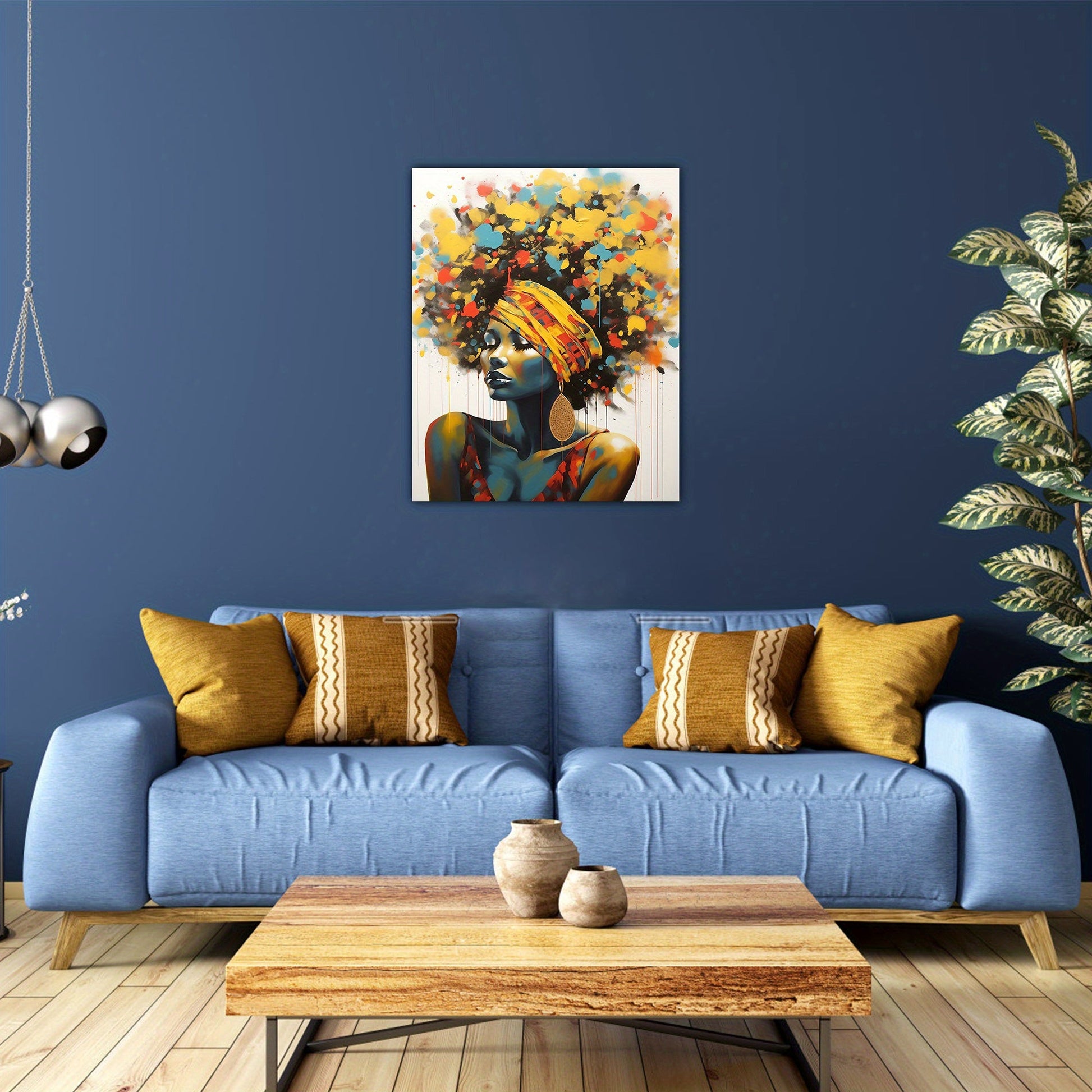 Floral Graffiti Beauty Wall Decor