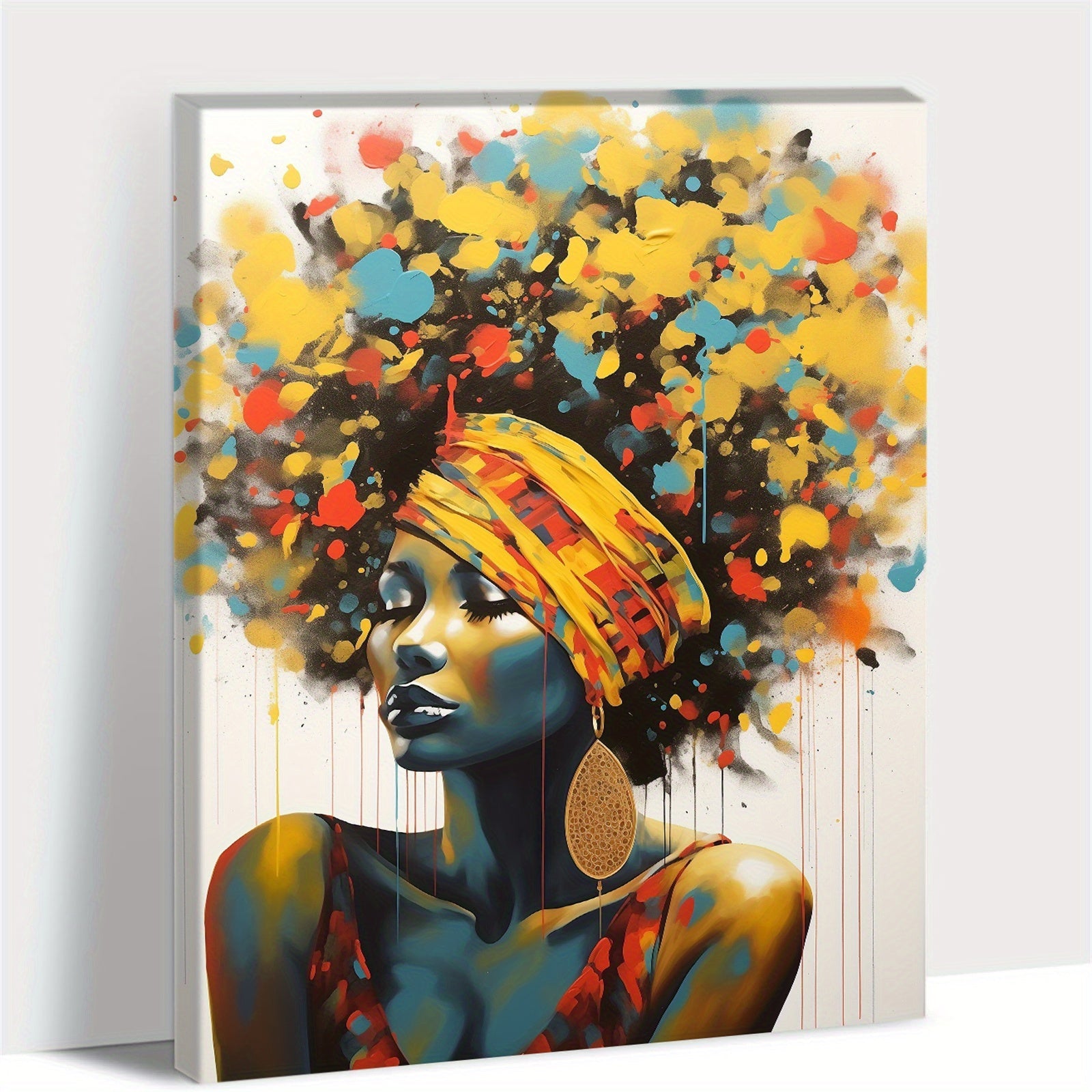 Floral Graffiti Beauty Wall Decor