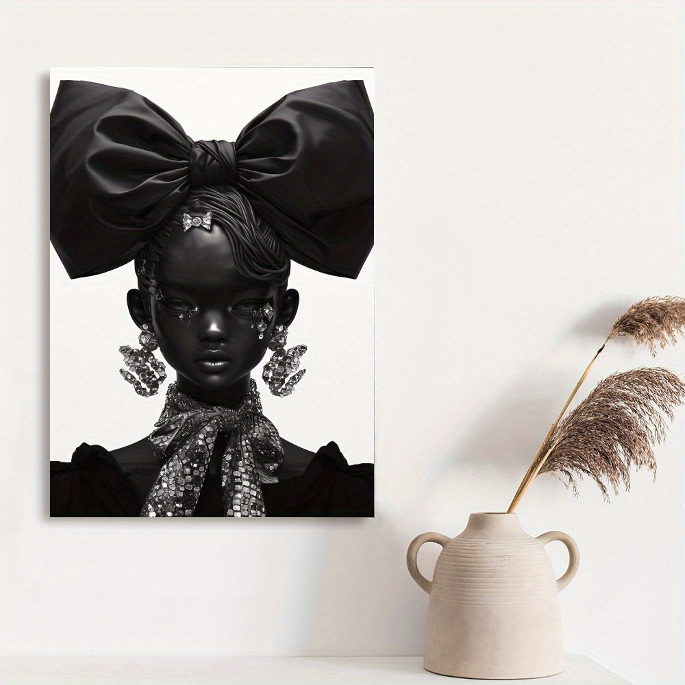 BLACK CHIC' Wooden Framed Wall Art