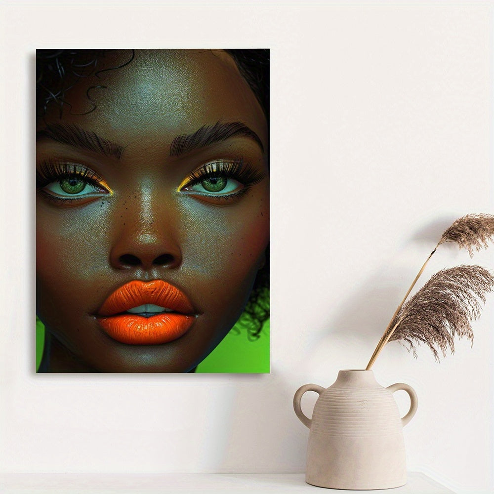 1pc-wooden-framed-wall-art-vintage-retro-elegant-beautiful-black-african-beauty-wrapped-canvas-prints-poster-hanging-hardware-included-birthday-party-decor-mothers-day-new-year-easter-gift-home-living-room-office-wall-decor-perfect-gift-and-home-d