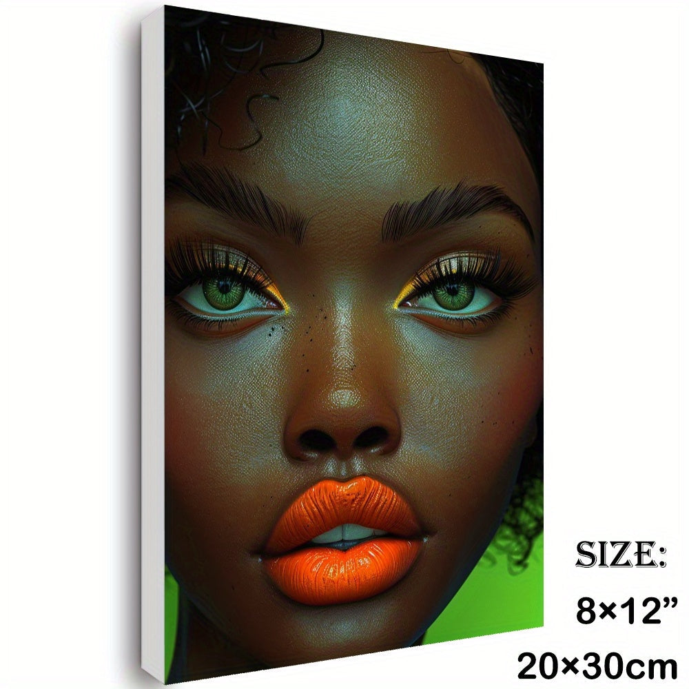 1pc-wooden-framed-wall-art-vintage-retro-elegant-beautiful-black-african-beauty-wrapped-canvas-prints-poster-hanging-hardware-included-birthday-party-decor-mothers-day-new-year-easter-gift-home-living-room-office-wall-decor-perfect-gift-and-home-d