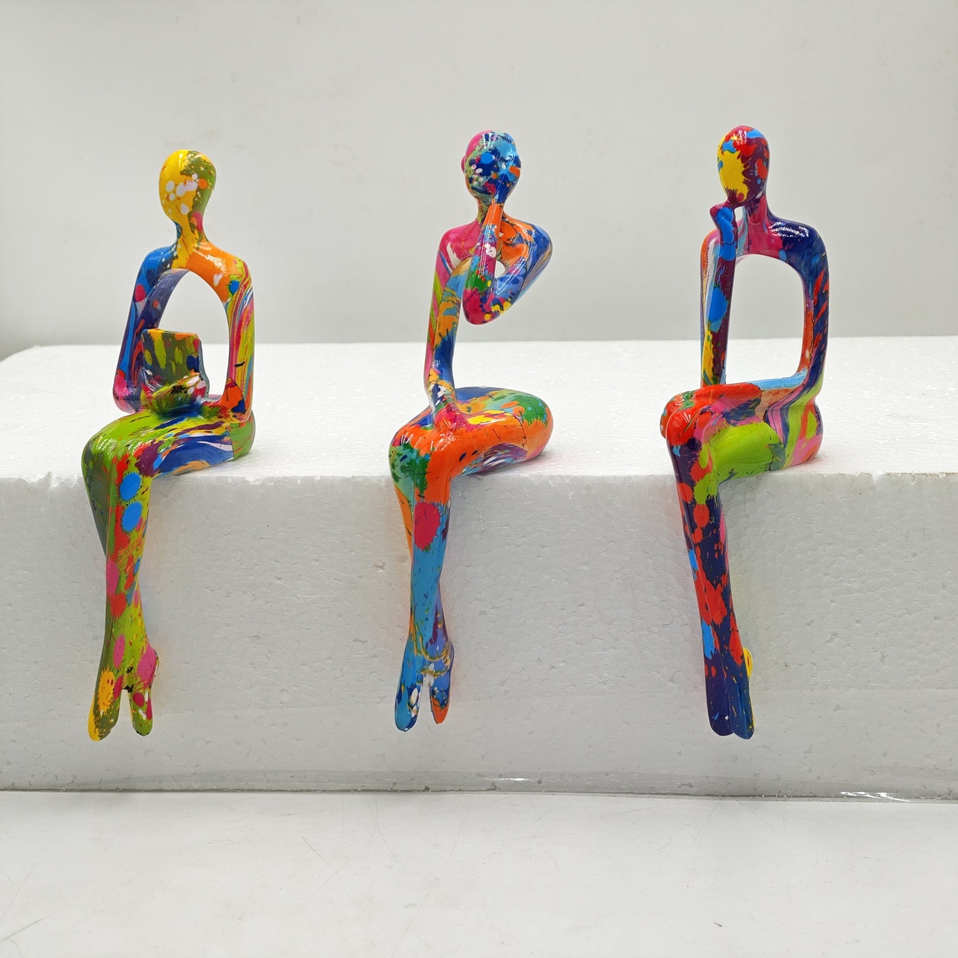 Abstract Thinking Figures Statues