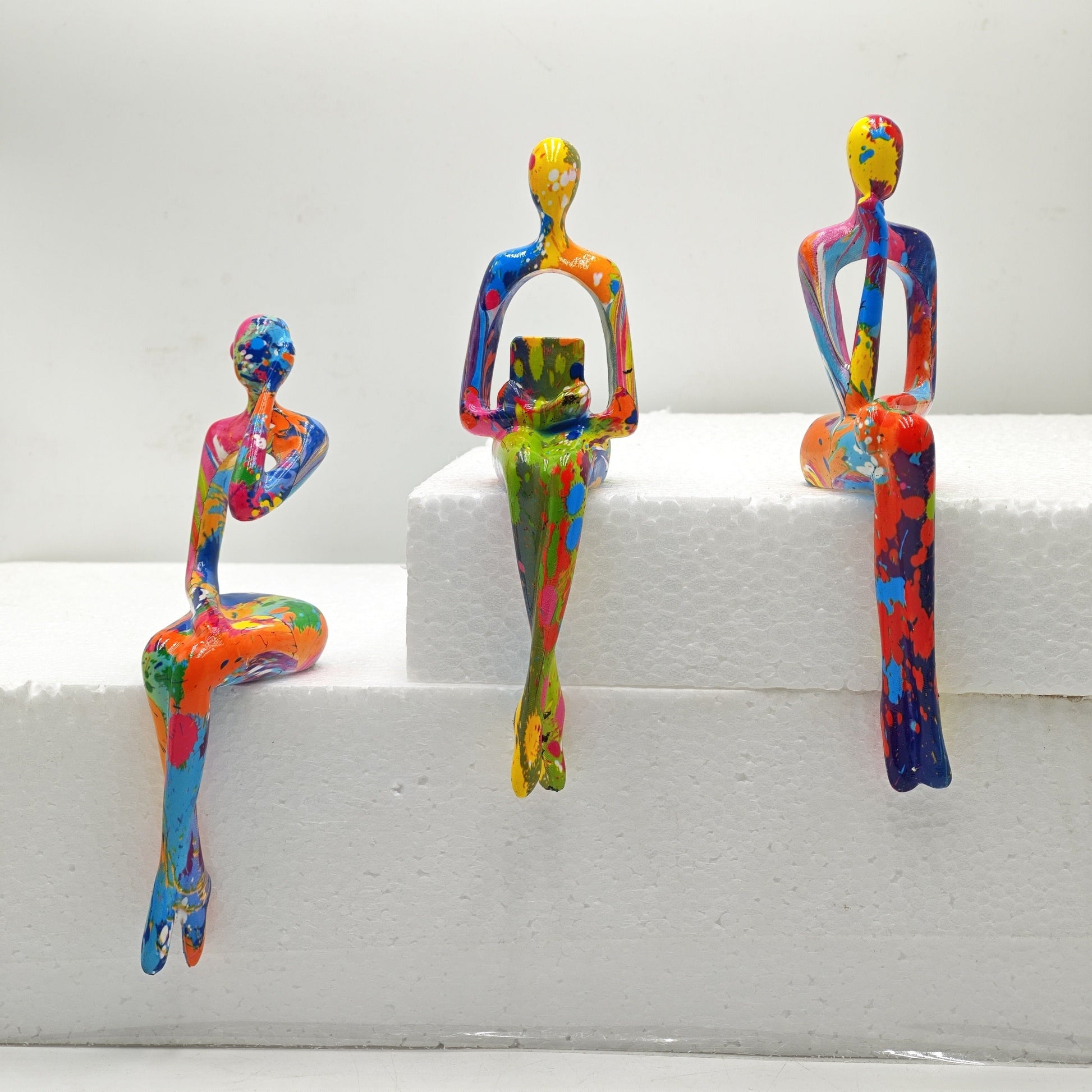 Abstract Thinking Figures Statues